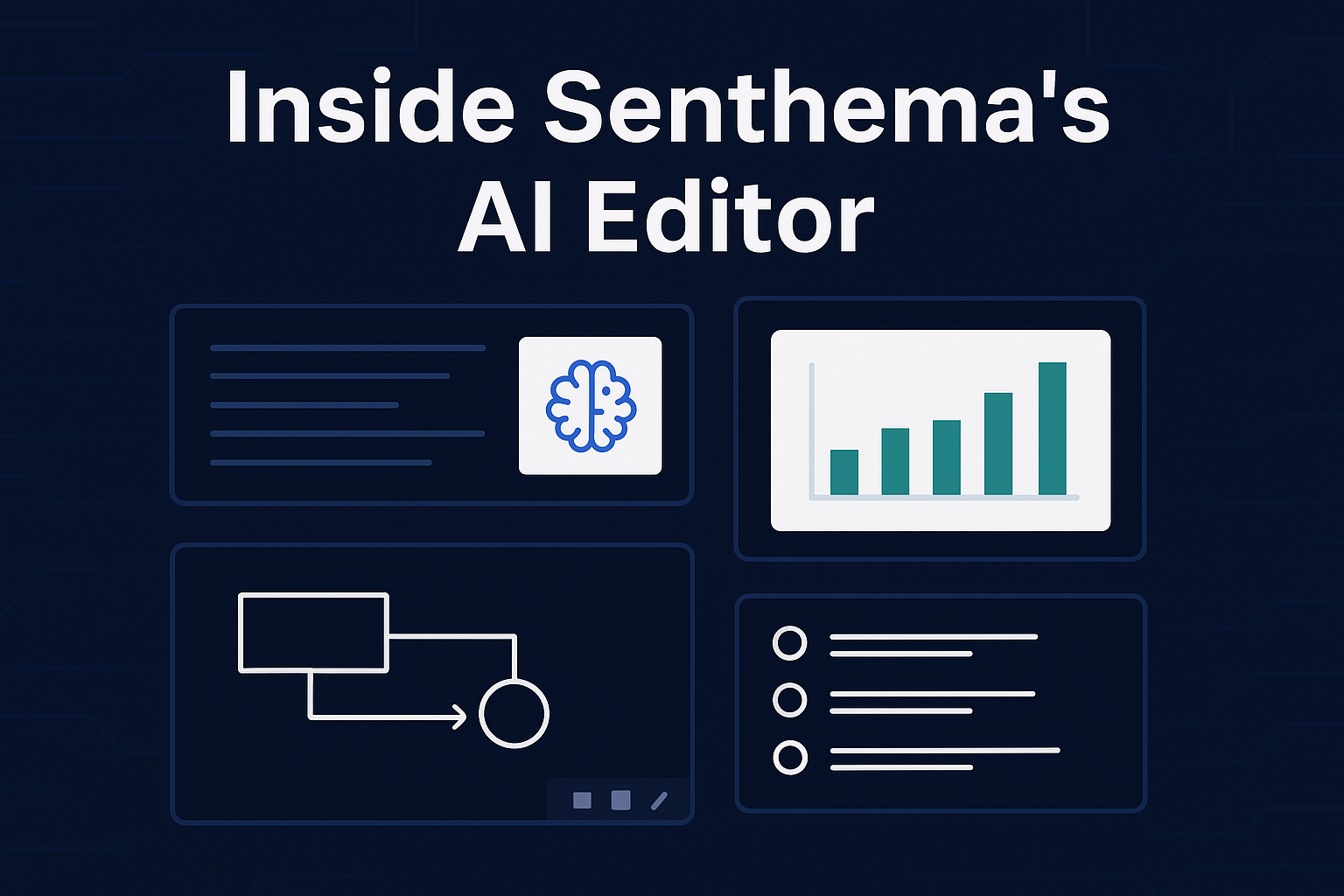 Inside Senthema’s AI Editor: Exploring Every Node & Extension